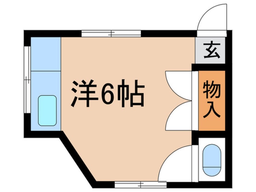 間取図 栄荘