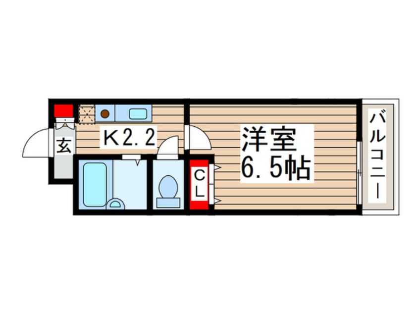 間取図 エクセレント宮本
