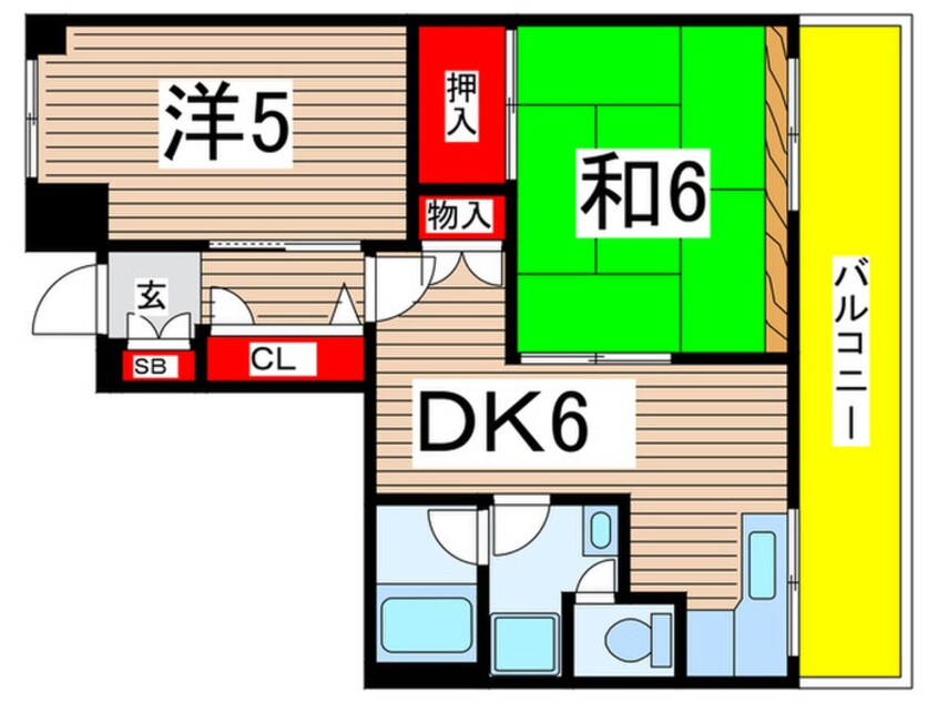 間取図 柴又第１ＳＴマンション