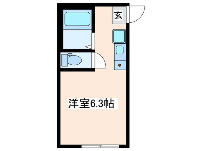 間取図 ヒルズ岡沢町