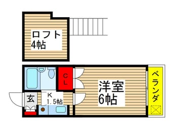 間取図 プレステ－ジ朝霞台