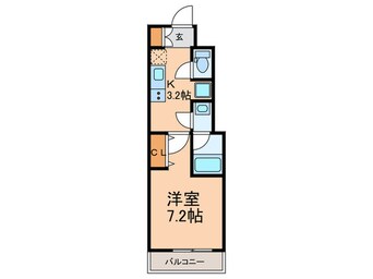 間取図 メディオ月島