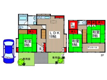 間取図 山岸邸