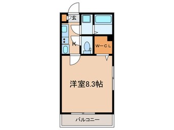 間取図 K´s　city　　鶴瀬