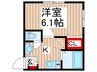 Sコンフォート朝日ヶ丘 1Kの間取り