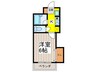 村越ビル 1Kの間取り
