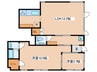 テラスレジデンス西池袋 2LDKの間取り