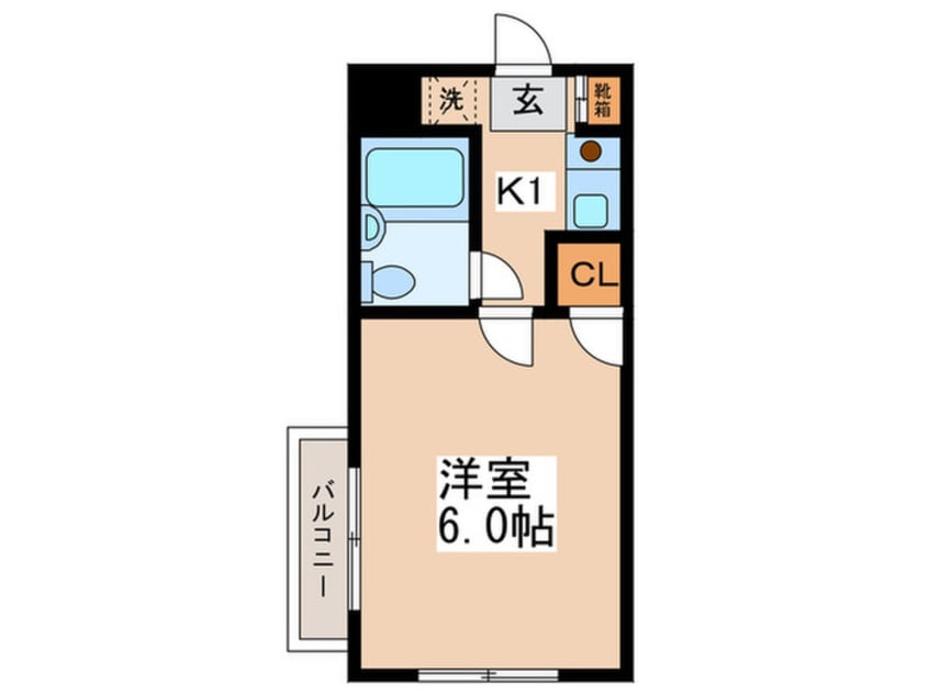 間取図 ア－チス相模大野Ⅰ(303)