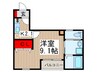 コンフォ－ト清瀬 1Kの間取り