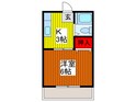 サンシティー山本の間取図