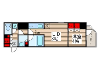 間取図 パークアクシス錦糸町ヴェール