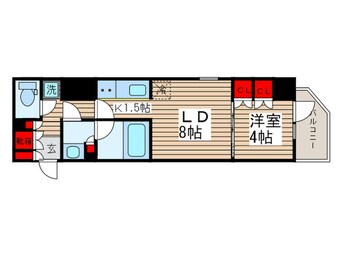 間取図 パークアクシス錦糸町ヴェール