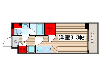 間取図 パークアクシス錦糸町ヴェール
