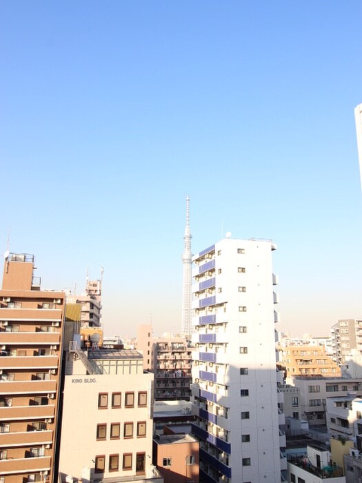 室内からの展望 パークアクシス錦糸町ヴェール