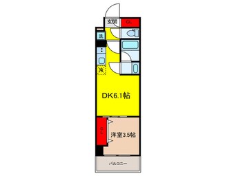 間取図 アーバネックス日本橋横山町