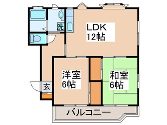 間取図 グリーンヒルズ