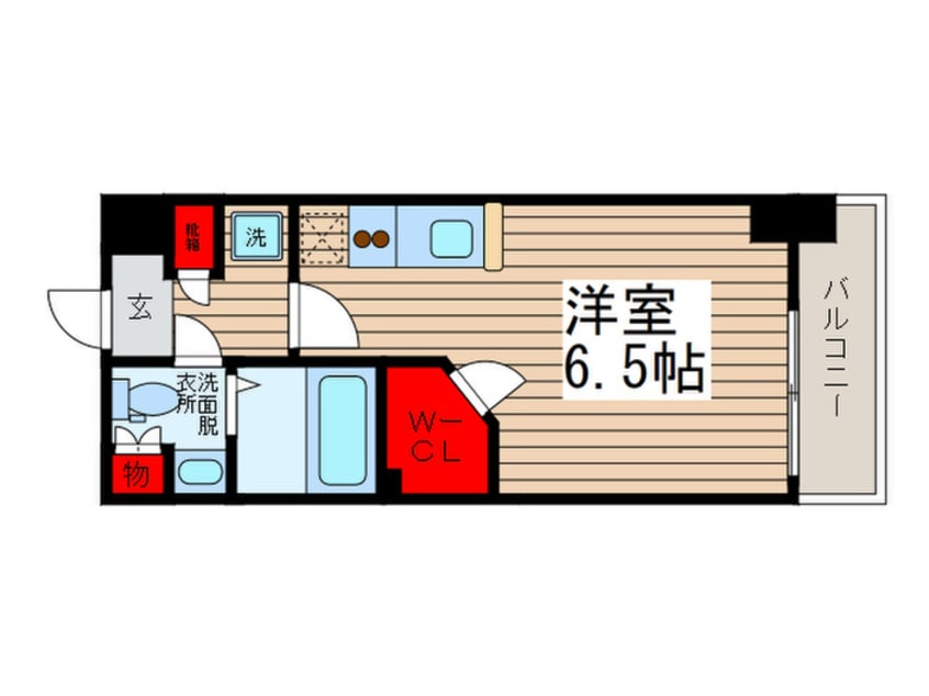 間取図 エスティメゾン大島