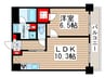 エスティメゾン大島 1LDKの間取り