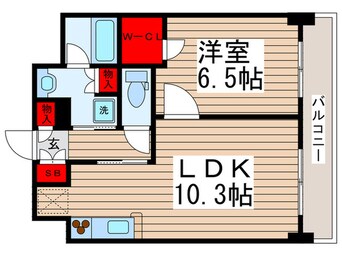 間取図 エスティメゾン大島
