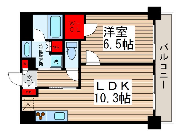 間取り図 エスティメゾン大島