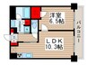 エスティメゾン大島 1LDKの間取り