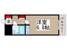 ﾗｲｵﾝｽﾞﾏﾝｼｮﾝ清瀬第2(225) 1Rの間取り