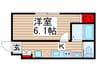 I-Court Kamagaya 1Kの間取り