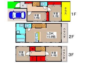 間取図 船橋市海神３丁目住宅