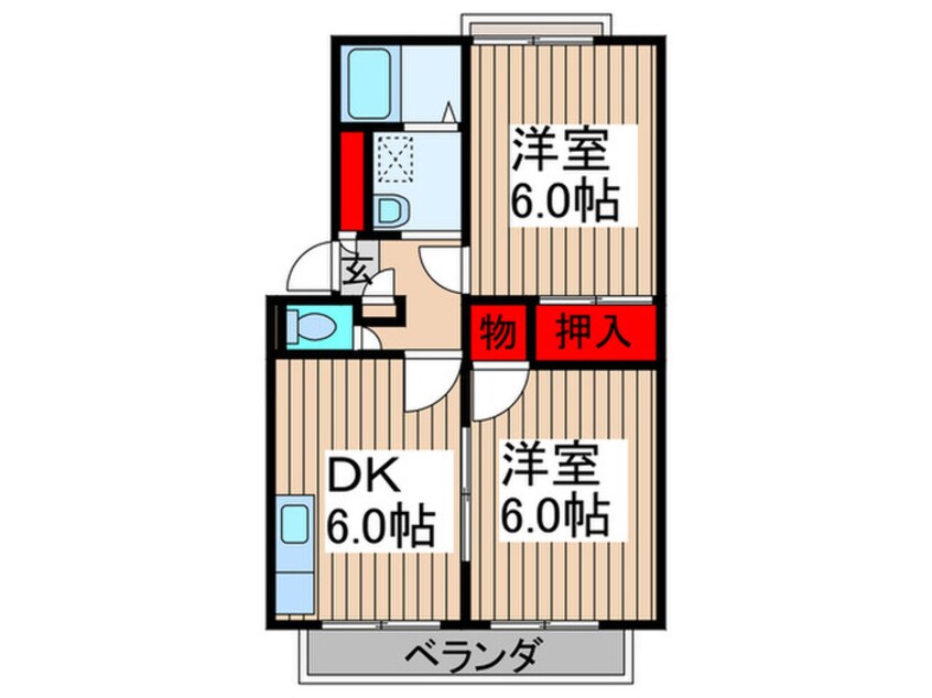 間取図 ベルメゾンＩＴＯ