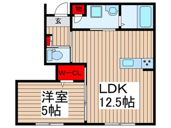 間取図 ディコトーネⅢ