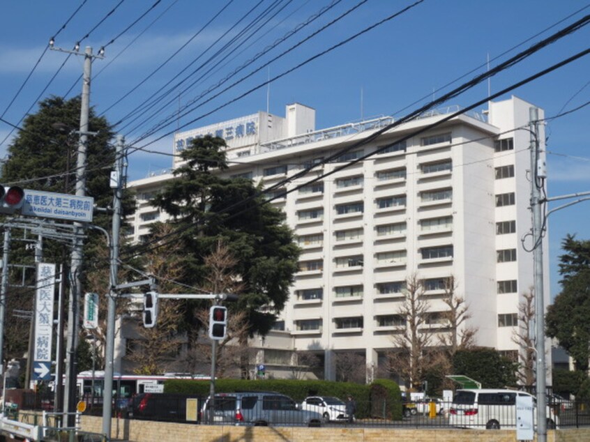 東京慈恵会医科大学附属第三病院(病院)まで500m エトワールエリカ