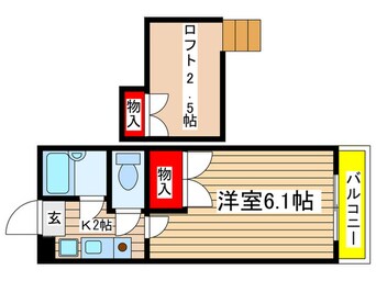 間取図 プレミ－ル　カサブランカ