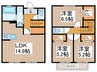 グラン・プレーヌ 3LDKの間取り