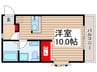 フジスタみずほ台 1Rの間取り
