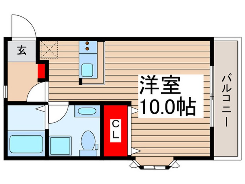 間取図 フジスタみずほ台