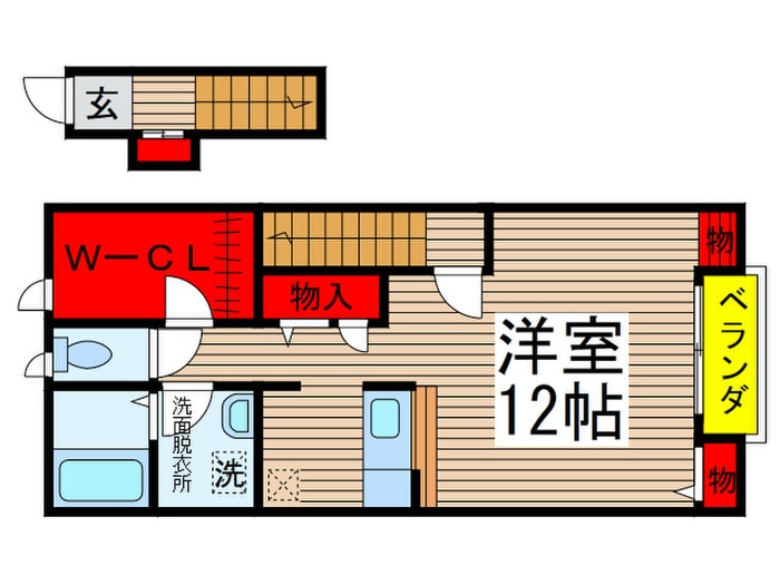 間取り図 メゾン・ラポ－ル