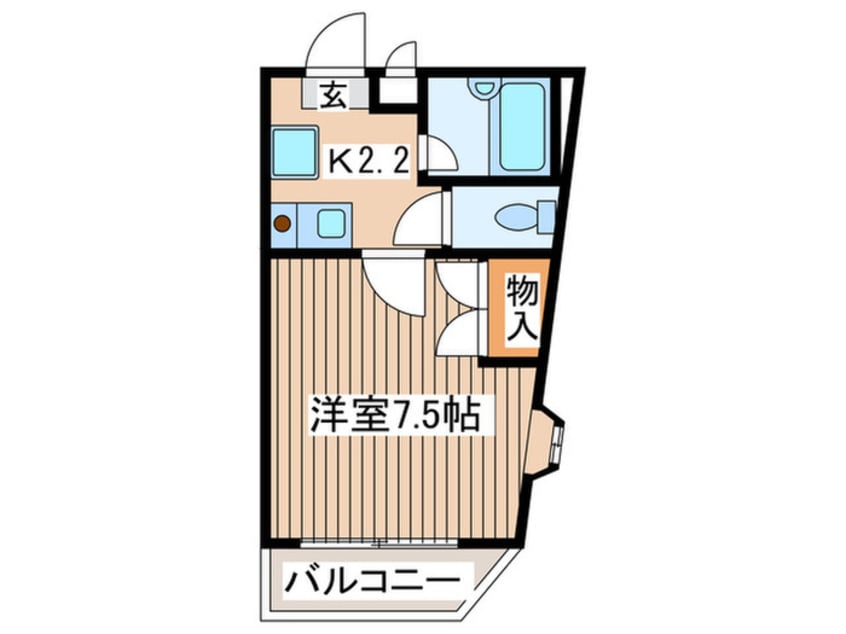 間取図 スターヴィオラＫ＆Ｍ