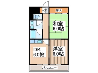 間取図 グリ－ンハイム