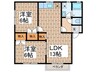 コートシティ鵠沼　Ⅰ 2LDKの間取り