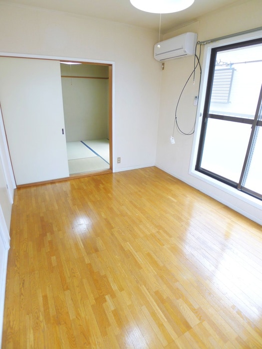 室内からの展望 山口ハイツＢ棟