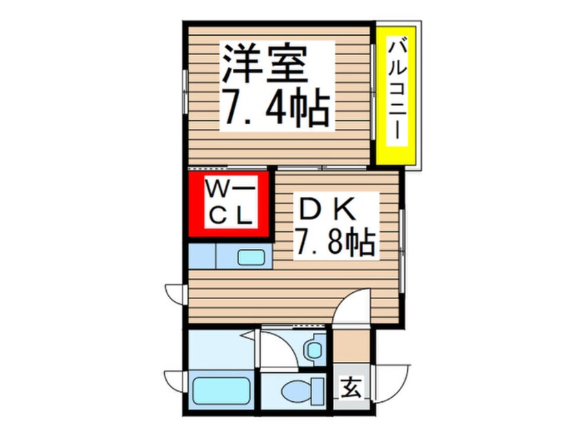 間取図 ルミエール八千代