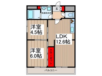 間取図 花見屋第2ビル