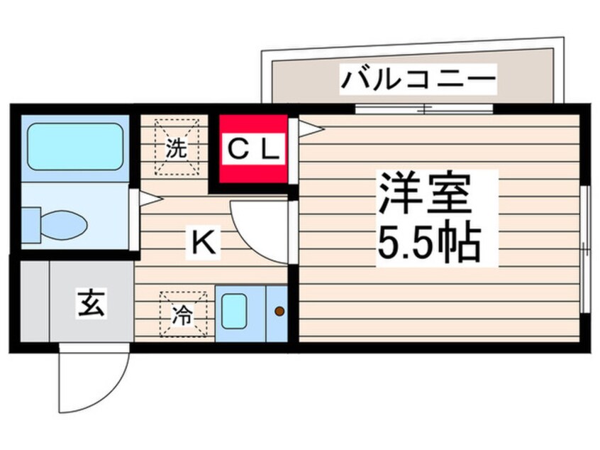 間取図 江古田グリーン・フォレスト