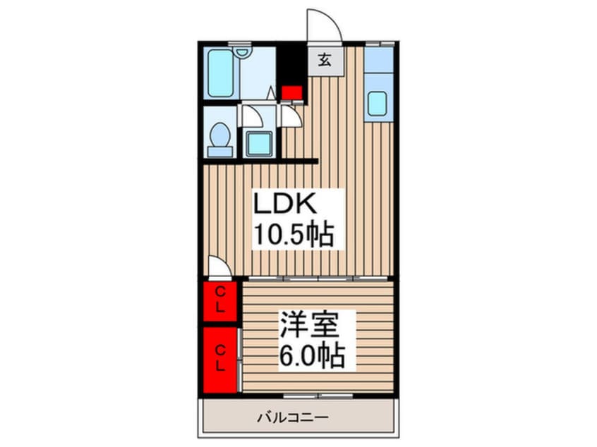 間取図 ハイム関口