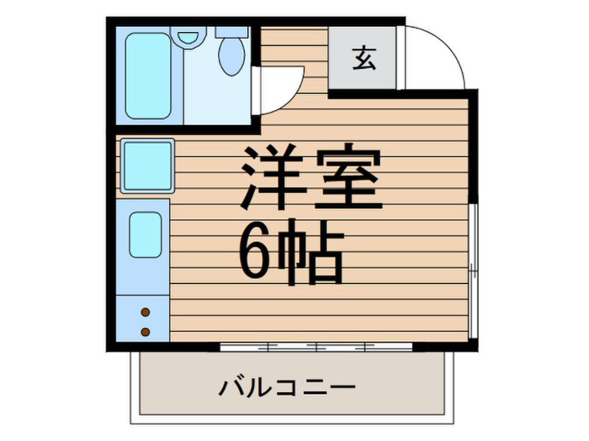 間取図 コーポセレサ