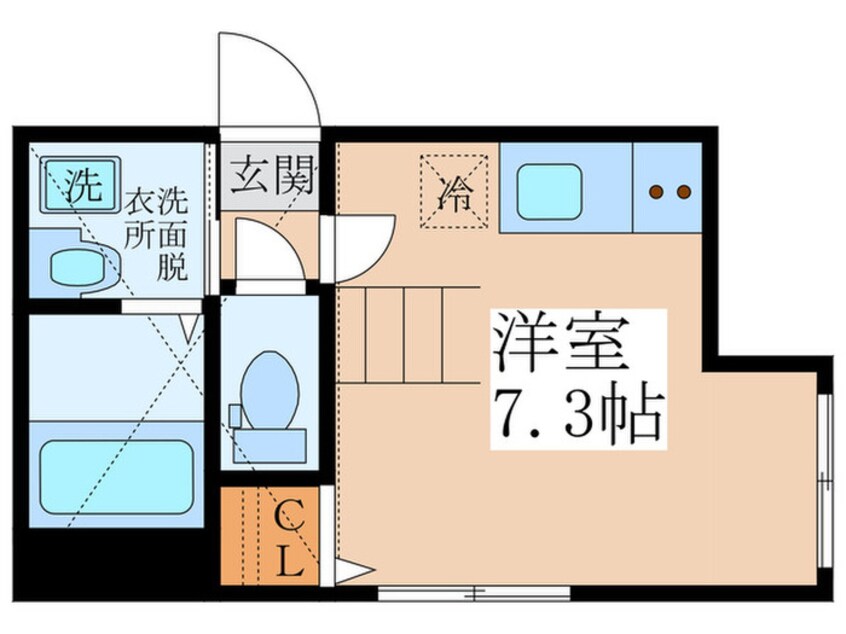 間取図 ＲＩＢ　Ｓｏｆｆｉｔｔａ