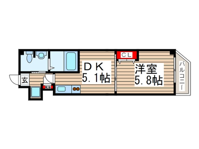 間取り図 Elan Vital
