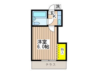 間取図 サニ－子安