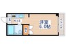 Ｋ２ハウス 1Kの間取り