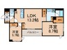 Ls　residence東中野 2LDKの間取り